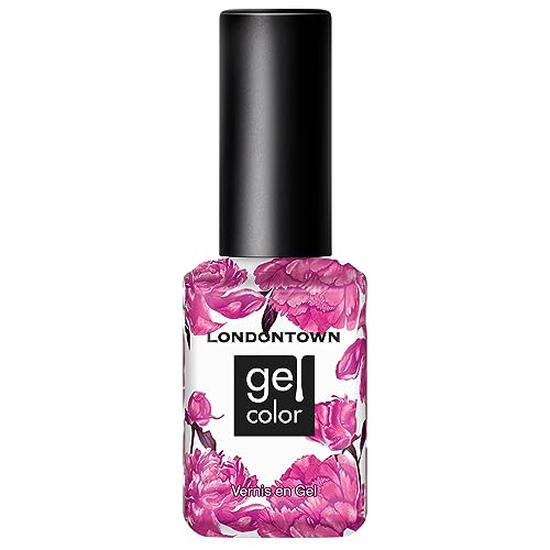 LONDONTOWN UV Gel Nail Polish - Glossy Sangria Purple, Vegan & Non-Toxic