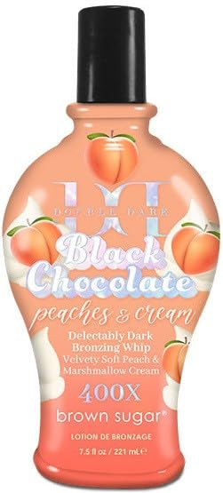 Brown Sugar Peaches & Cream 400X Bronzing Tanning Lotion, 7.5 oz
