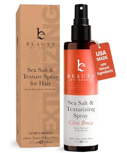 Sea Salt Spray with Aloe for Effortless Beach Waves - Citrus Breeze (Pack of 1)