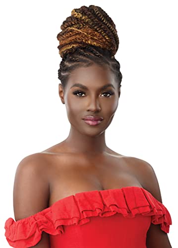 Outre Xpression Twisted Up Springy Bohemian Twist 3X (24", MACCHIATO)