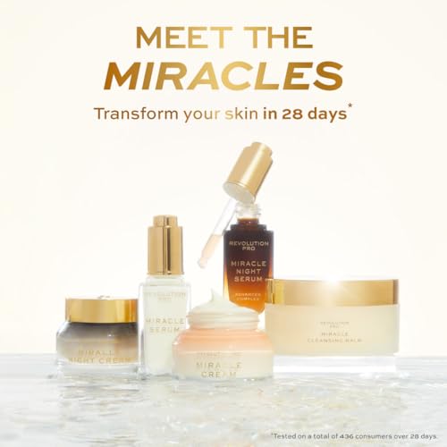 Revolution Pro Miracle Night Rescue Serum – Hydrating Anti-Aging Night Facial