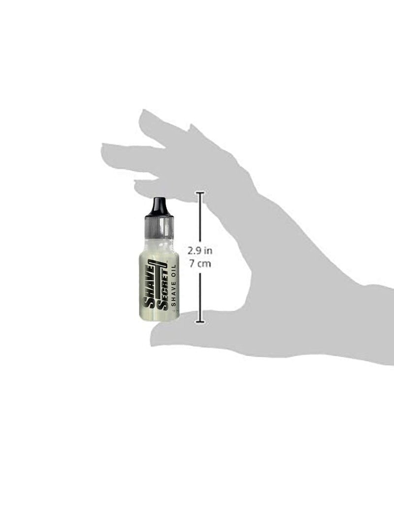 Shave Secret Shaving Oil - The Most Comfortable and Smoothest Shave Ever! 18.75Ml - 1 Pack