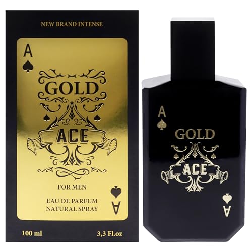 New Brand Gold Ace Men’s 3.3 oz EDP Spray - Fresh Spicy Fragrance