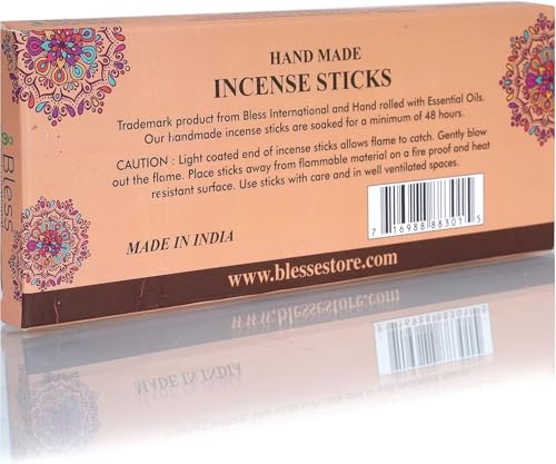Bless Organic Frankincense & Myrrh Incense Sticks - 80 Count