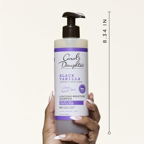 Carol's Daughter Black Vanilla Moisture Shampoo for Curly Hair - 12 Fl Oz