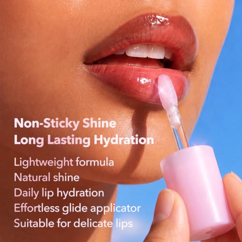 APRILSKIN Hero Glaze Lip Gloss - Hydrating Non-Sticky High Shine Finish