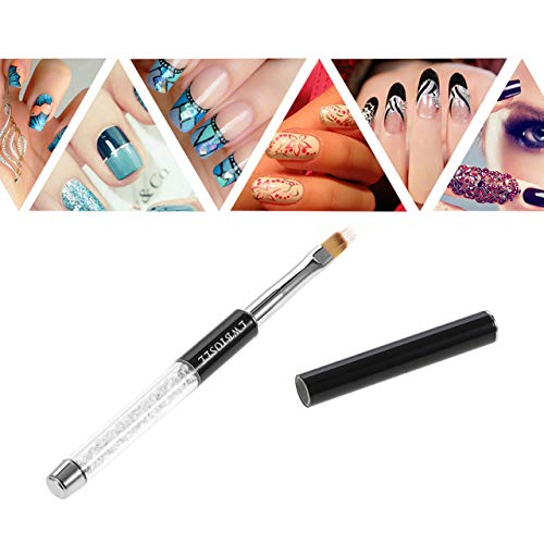 Silver 5-Pack Acrylic Nail Art Dotting & Drawing Pen Set - Manicure Tool