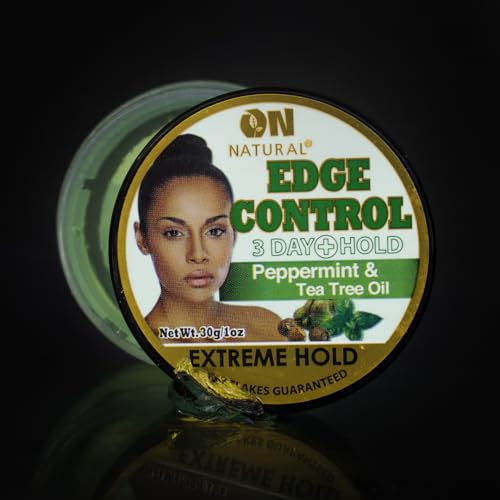On Natural Edge Control Extreme Hold Peppermint & Tea Tree Oil 3.4oz