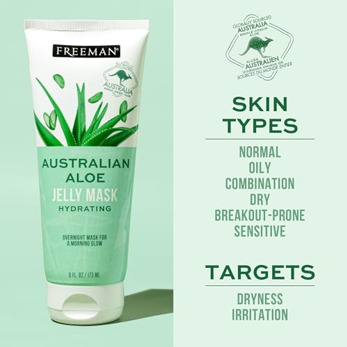 Freeman Australian Aloe Jelly Facial Mask - Hydrating & Soothing