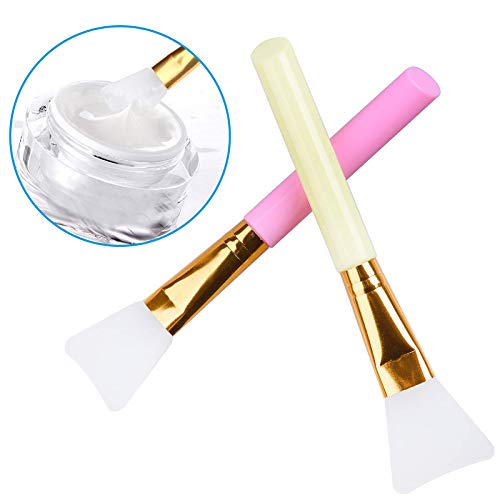 3 Pack Silicone Face Mask Brush Set - Gentle, Reusable, Hygienic Mask Applicators