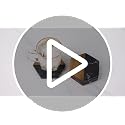 Elegant Black Marble Wood Coasters Set of 4 for Home & Office