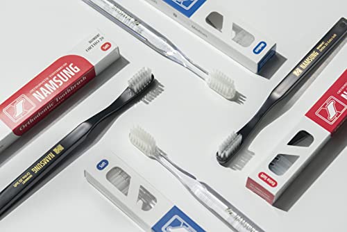 DUJINDENT Orthodontic Toothbrush for Braces - Ortho Compact 20 Soft, 6 Pack