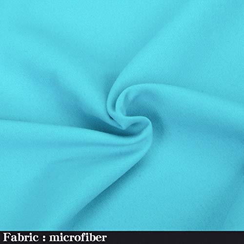 NTBAY Twin XL Soft Brushed Microfiber Flat Sheet - Blue 66 x 102