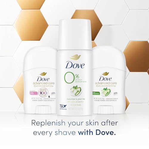 Dove Women's Travel Deodorant Set - Mini Spray & Sticks