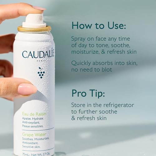 Caudalie Grape Water Moisturizing Face Mist - 2.7 Fl Oz