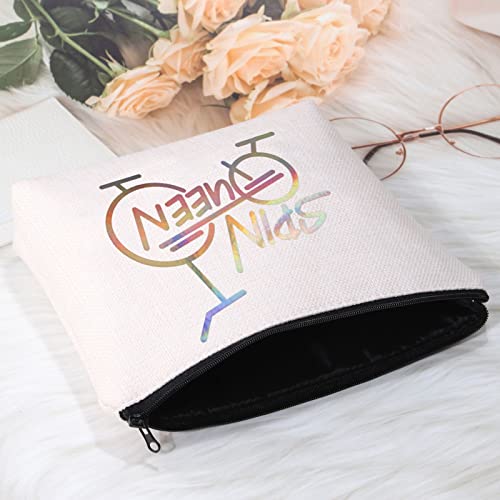 POFULL Cycling Spin Class Cosmetic Bag - Ideal Gift for Gym Enthusiasts