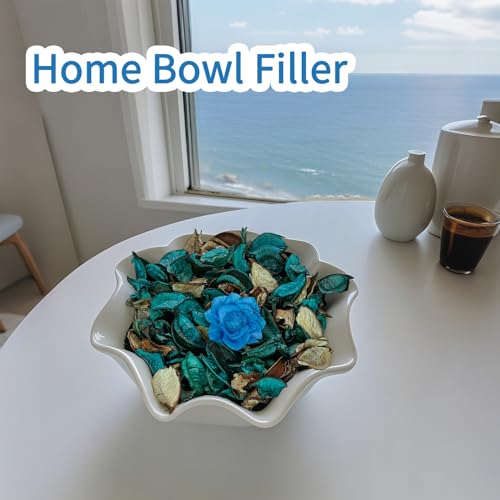 Ocean Scented Potpourri - 10.5 oz Dried Flower Bowl Filler, 2 Pack