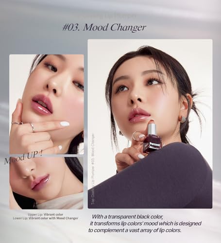 Heart Percent Mood Changer Lip Plumper - Glossy Top Coat, 03
