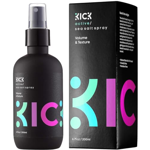 Kick Sea Salt Spray for Men - Texturizing Hair Spray 200ml