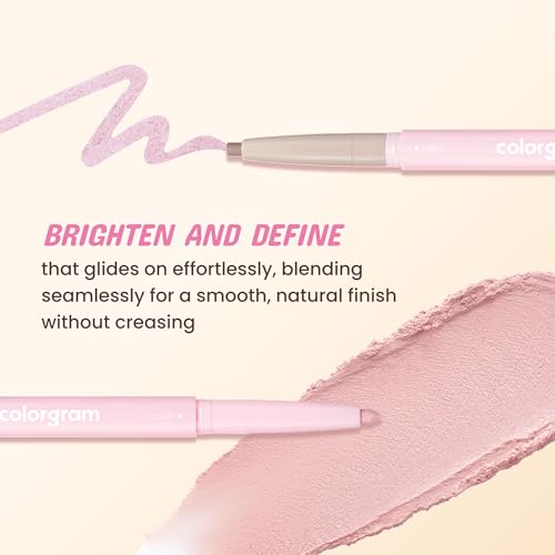 COLORGRAM Under Eye Highlighter Stick - Long-Lasting, Smudge-Proof Formula