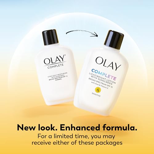 Olay Complete Face Moisturizer with SPF 15 - Sensitive Skin, 4 fl oz