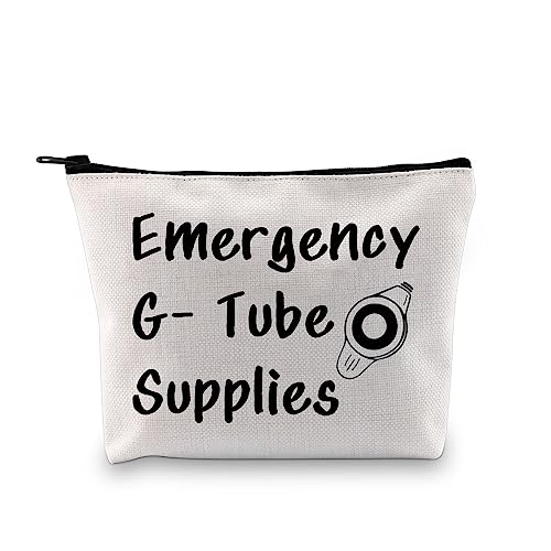 XYANFA Funny Nurse Makeup Bag - Portable Cosmetic Storage