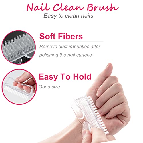 Hoewina Nail Polish Gel Remover Kit with Clips & Tools