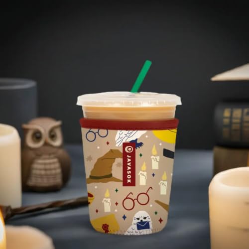 Sok It JavaSok Insulated Neoprene Cup Sleeve for Iced Coffee & Soda