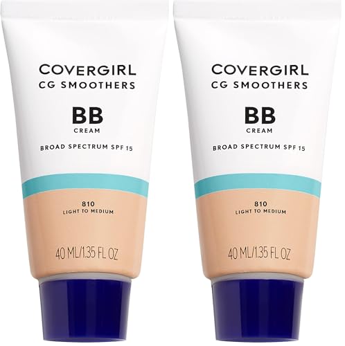 COVERGIRL Smoothers BB Cream 1.35 Oz Pack of 2 - Light to Medium, SPF 21