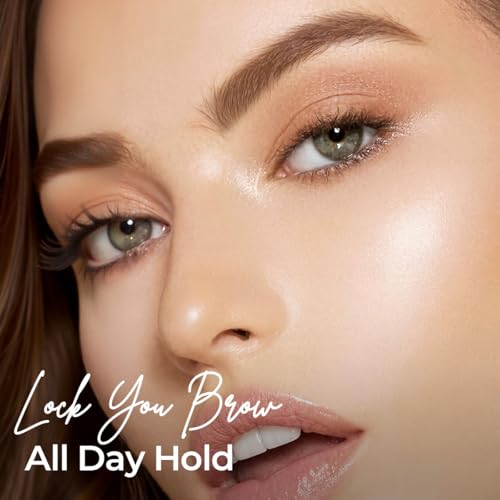 SACE LADY 24H Lock Eyebrow Gel with Brush - Waterproof Brown
