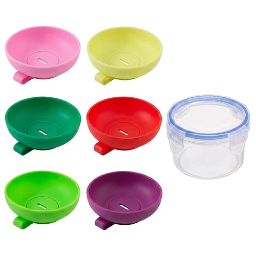 Drip-Free Popsicle Holders for Kids - 6 Pack with Storage Box