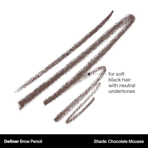 Morphe Dual-Ended Brow Pencil & Spoolie - Chocolatte Mousse