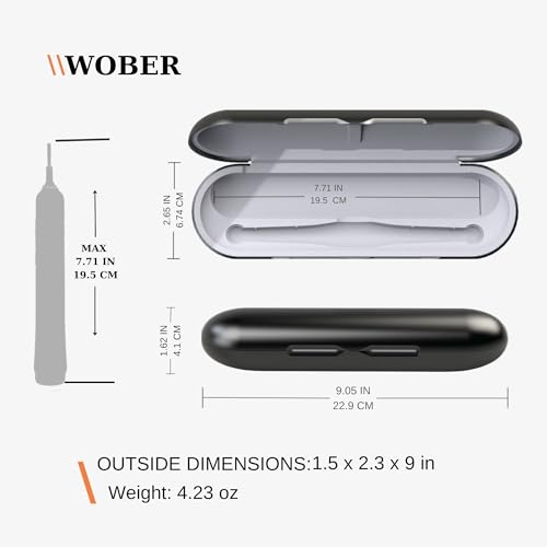 Hard Travel Case for Oral-B Pro Series Electric Toothbrush - Black