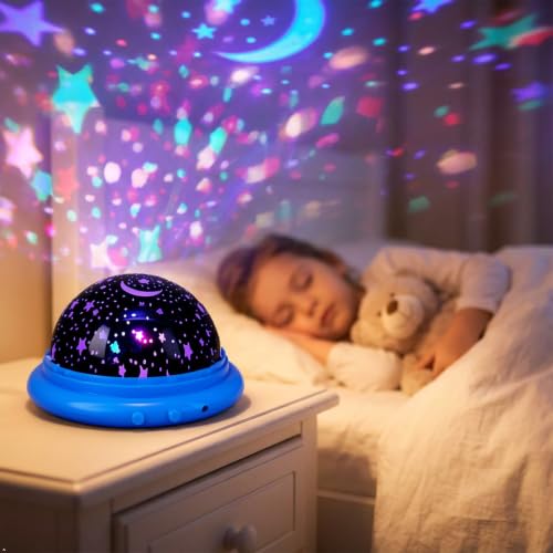 Galaxy Star Projector Night Light for Kids - Color Changing Ceiling Lamp