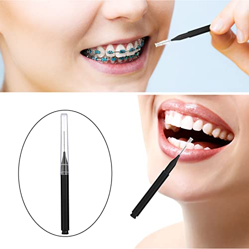 Patelai 50-Pack Interdental Brushes for Braces & Oral Hygiene