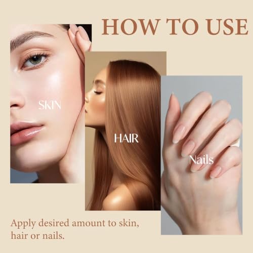 Organic Castor Oil with Rose Quartz Roller Ball – 1 oz, Pure & Cold Pressed