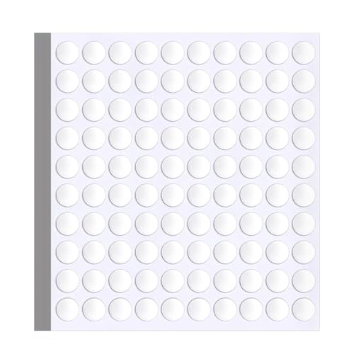 1000 Pcs Clear Double-Sided Adhesive Dots for Crafts & Display