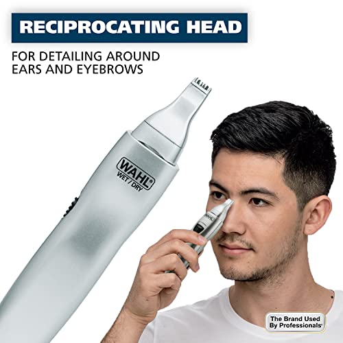 Wahl Battery Nose & Ear Hair Trimmer - Multi-Purpose Detail Kit