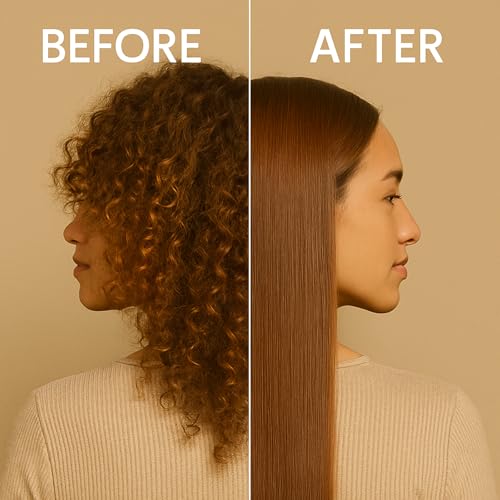 Kachita Spell Brazilian Keratin Hair Straightening Treatment, Lasts Up to 18 Weeks, Keratin Chocolate & Argan Oil Complex, Queratina para Alisar el Cabello, Home & Professional Use, 16 fl oz
