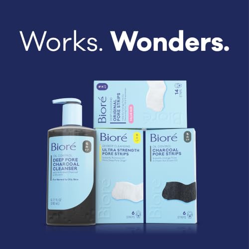 Bioré Deep Pore Charcoal Facial Cleanser for Oily Skin - 11.45 fl oz