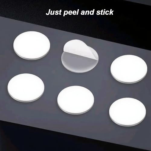 1000 Pcs Clear Double-Sided Adhesive Dots for Crafts & Display