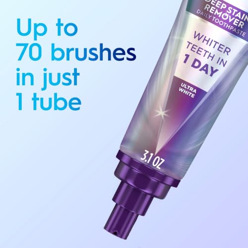 Crest 3DWhite Brilliance Deep Stain Remover Toothpaste - 3.1oz
