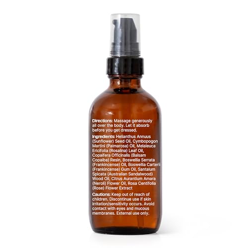 Plant Therapy Anti-Aging Body Oil, 4 oz - Hydrating & Nourishing Oil