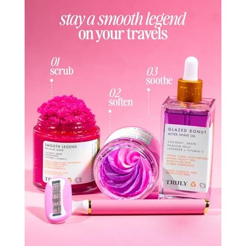 Truly Beauty Luxury Shave Set | The ultimate shaving collection | For Smooth, Ingrown Free Skin
