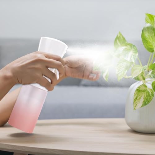 VIGOR PATH 150ml Continuous Mist Spray Bottle for Hair, Plants & Home