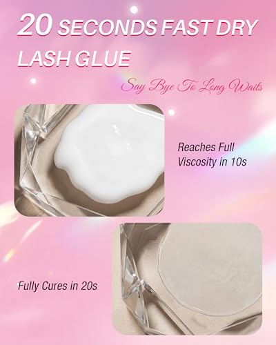 5-Day Strong Hold Eyelash Glue - Waterproof & Hypoallergenic