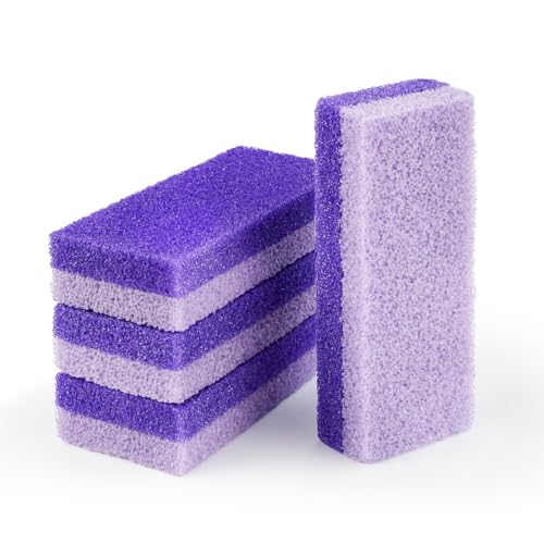 4 Pcs Premium Pumice Stone Set for Callus Removal and Foot Scrubbing
