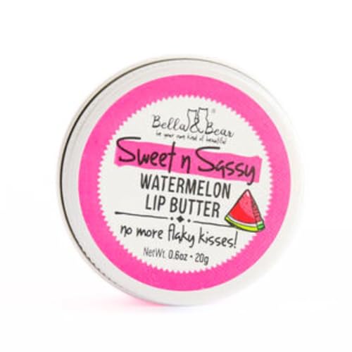 Bella & Bear Watermelon Lip Scrub & Lip Butter Duo Set