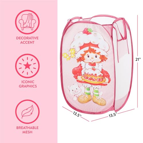 Strawberry Shortcake Pop Up Hamper with Carry Handles