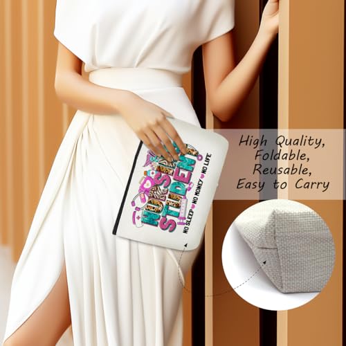 Jealance Nurse10 Makeup Bag - Inspirational RN & Student Nurse Cosmetic Organizer